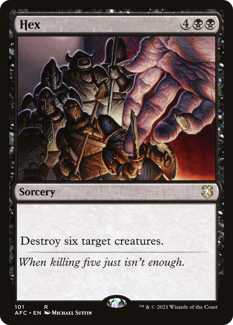 Hex (101) - Forgotten Realms Commander