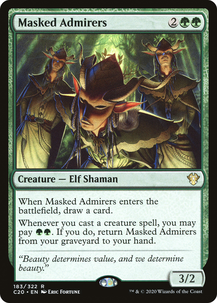 Masked Admirers (183) - Commander 2020