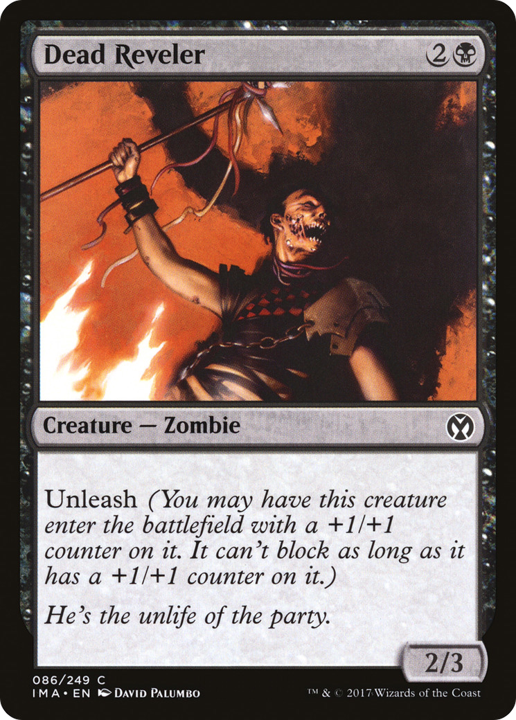 Dead Reveler (086) - Iconic Masters