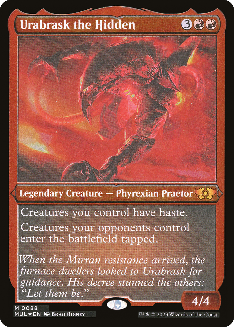 Urabrask the Hidden (088) Foil - Multiverse Legends