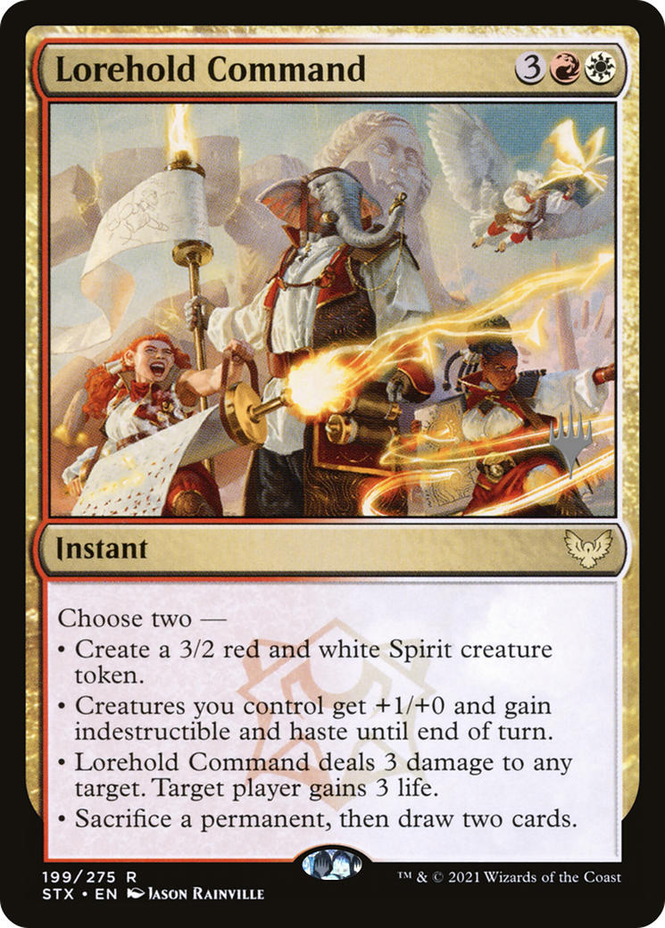 Lorehold Command (199) - Strixhaven: School of Mages Promos