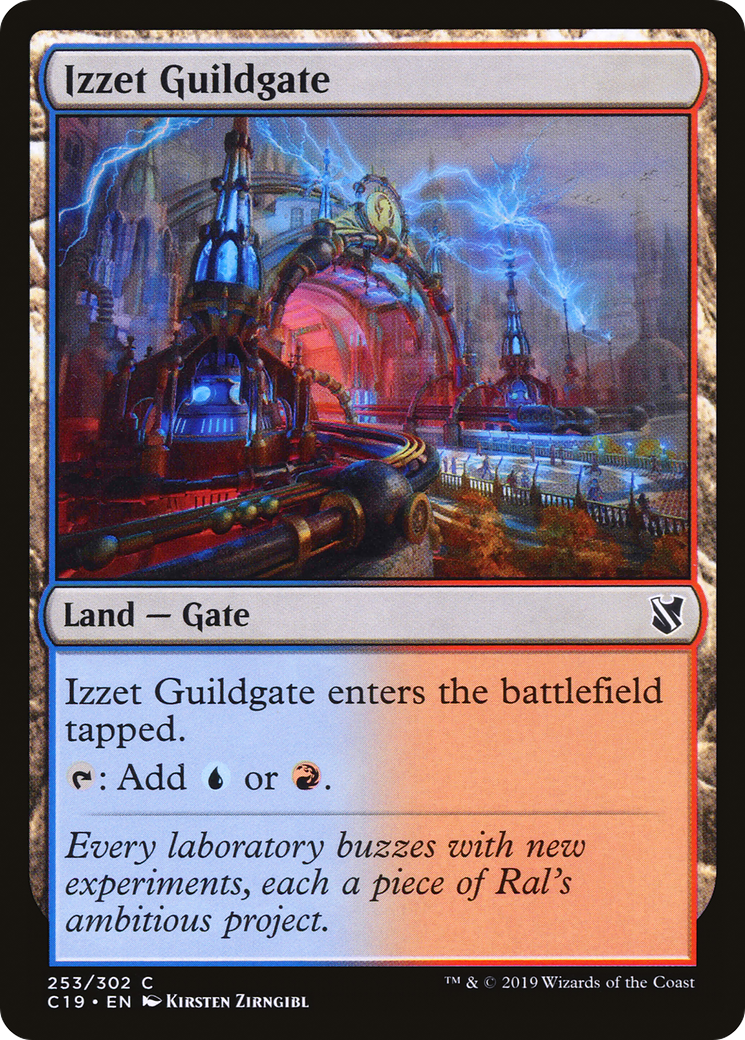Izzet Guildgate (253) - Commander 2019