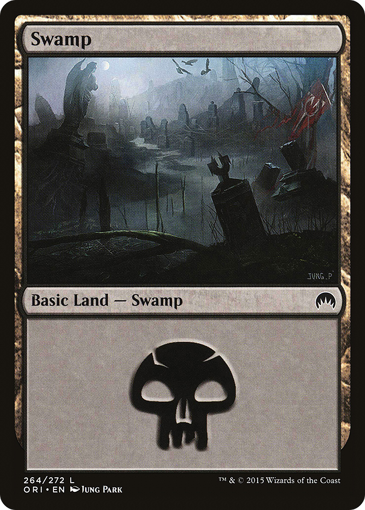 Swamp (264) Foil - Magic Origins