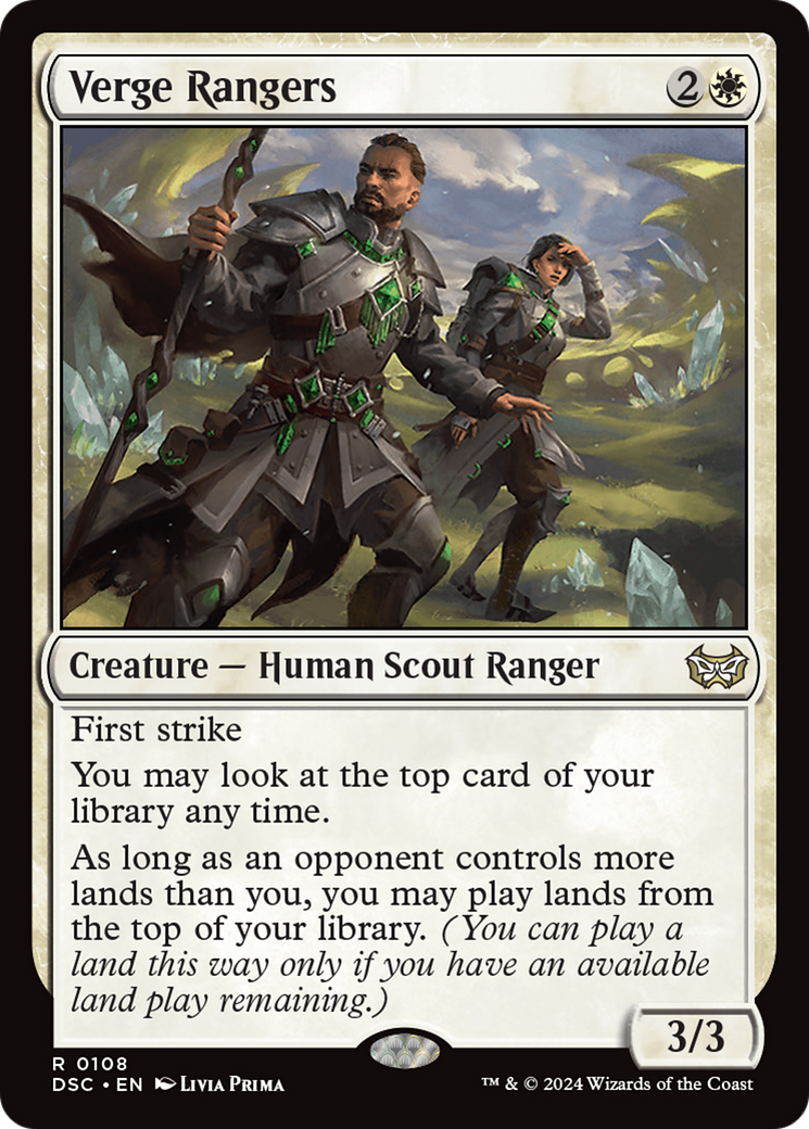 Verge Rangers (108) - Duskmourn: House of Horror Commander