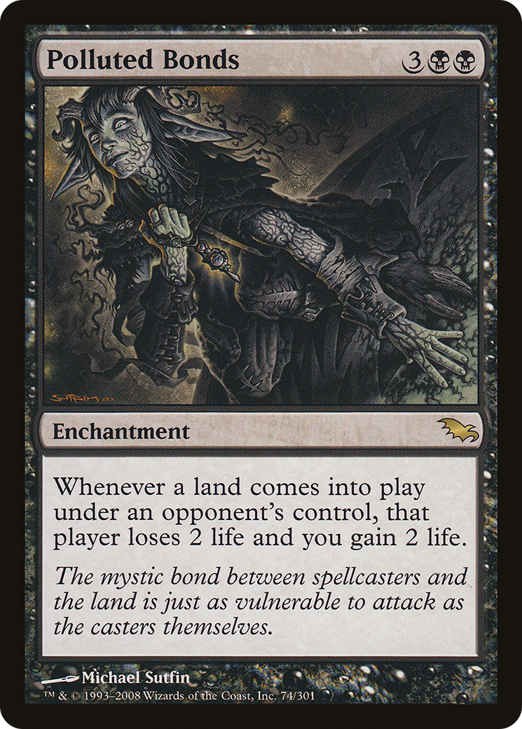 Polluted Bonds (074) Foil - Shadowmoor