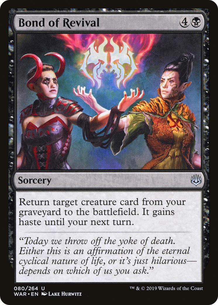 Bond of Revival (080) - War of the Spark