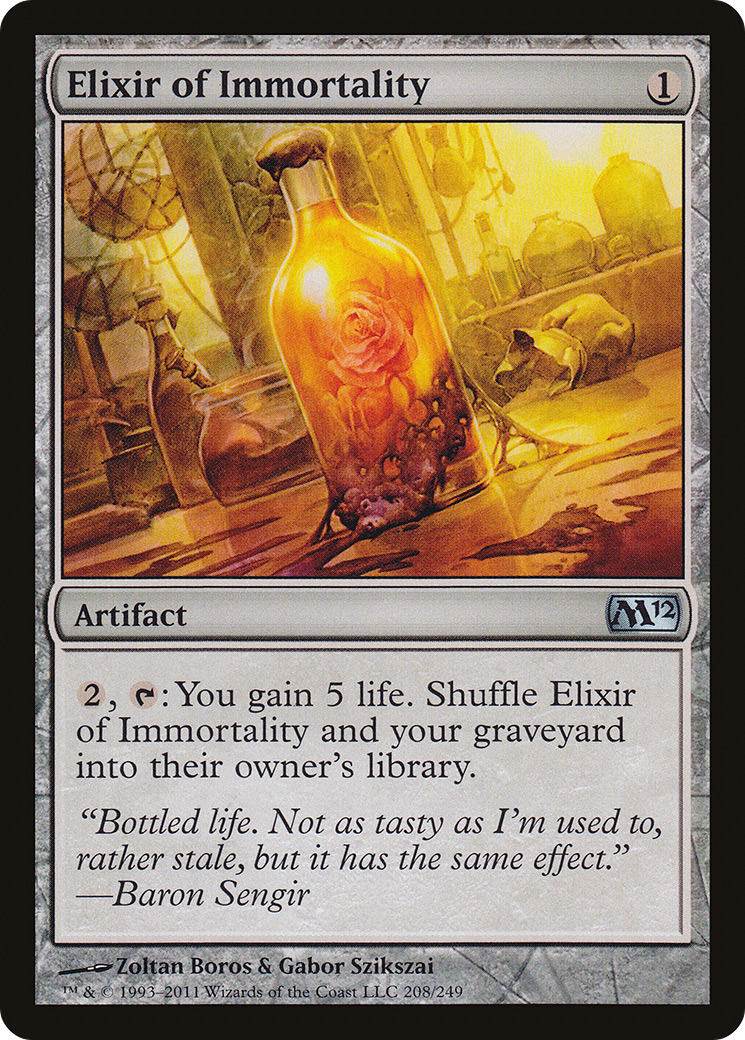Elixir of Immortality (208) Foil - Magic 2012