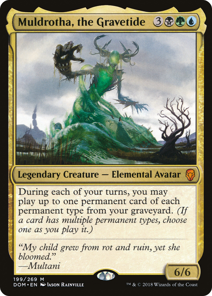 Muldrotha, the Gravetide (199) Foil - Dominaria