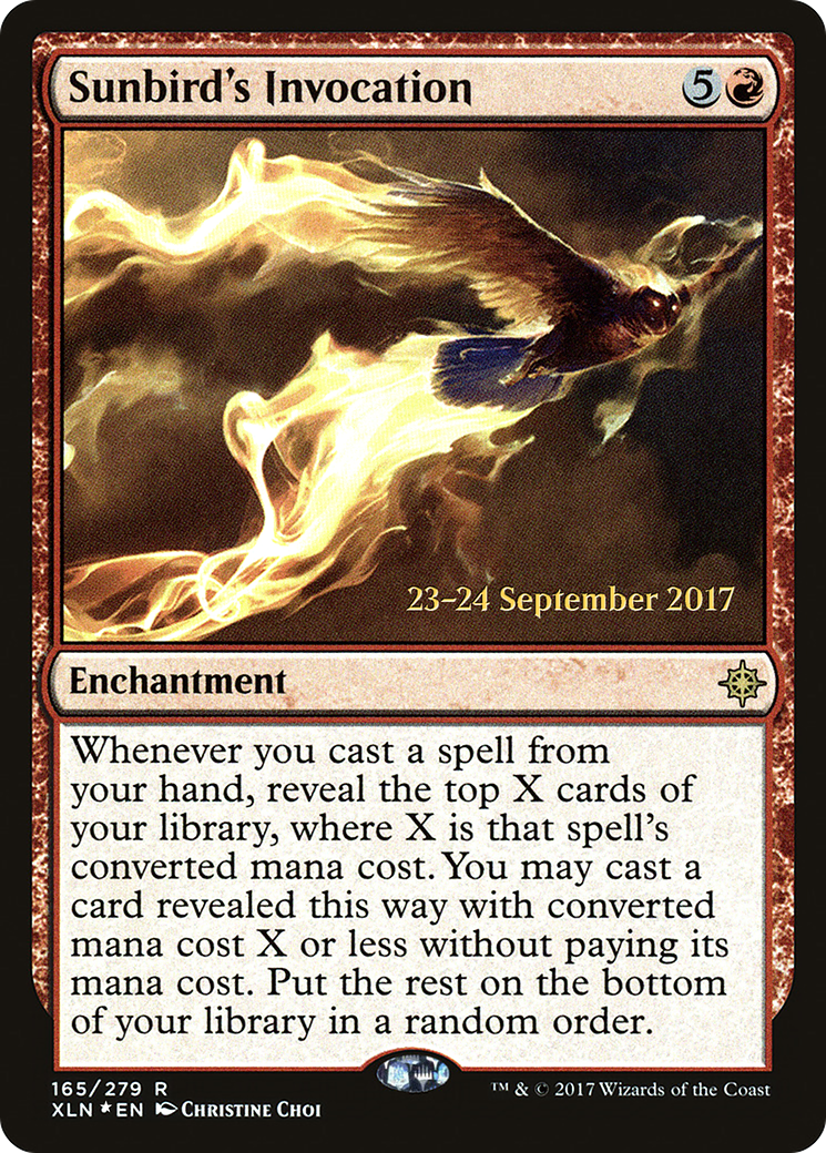 Sunbird's Invocation (165) Foil - Ixalan Promos