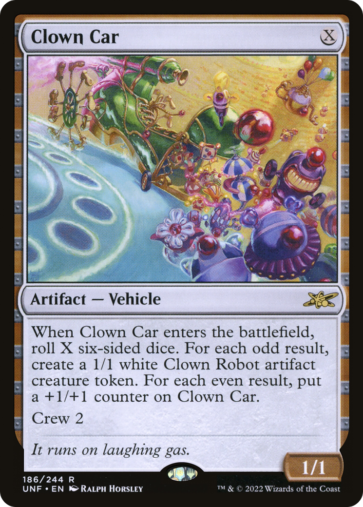 Clown Car (186) Foil - Unfinity