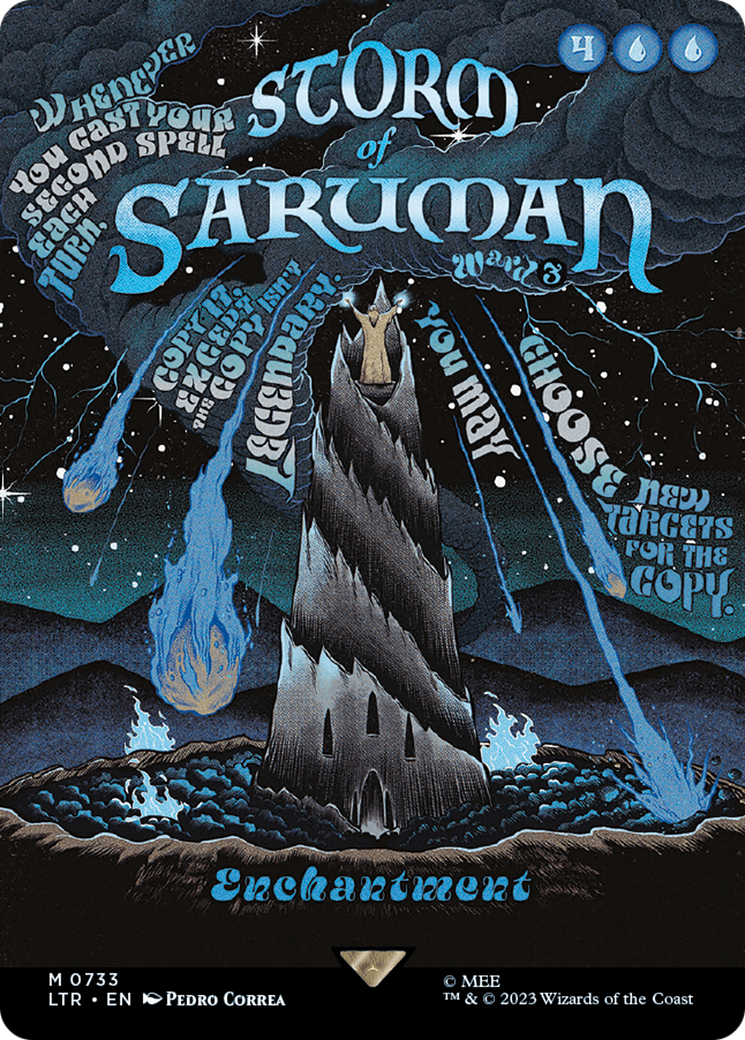 Storm of Saruman (Borderless Poster) (733) - The Lord of the Rings: Tales of Middle-earth