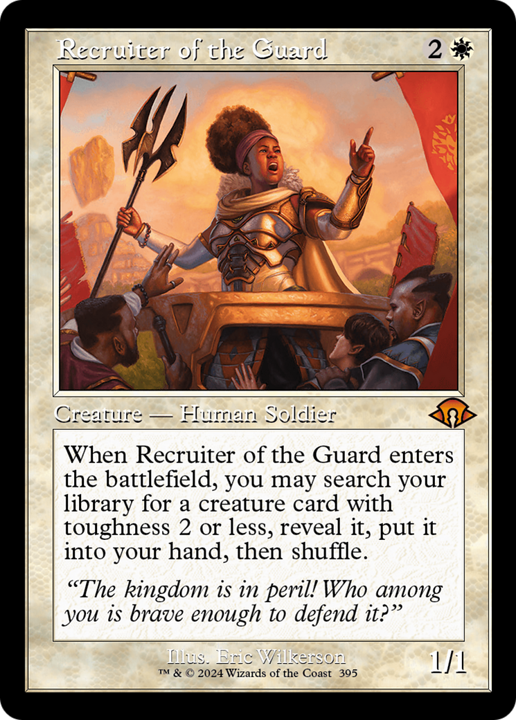 Recruiter of the Guard (Retro) (395) - Modern Horizons 3