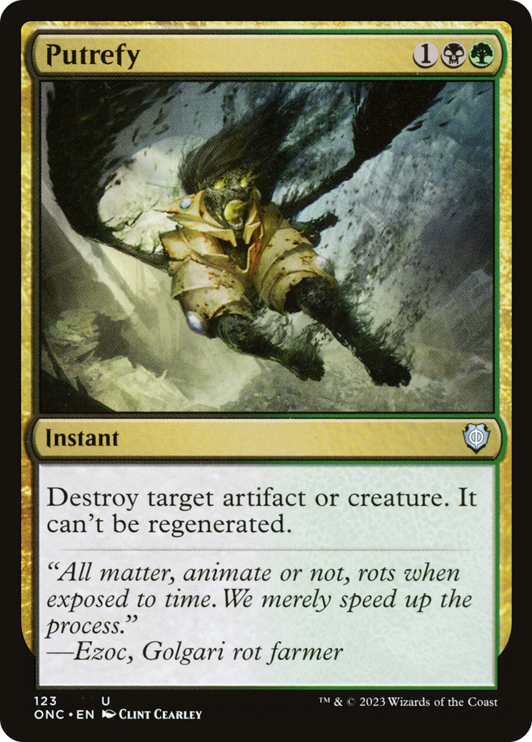 Putrefy (123) - Phyrexia: All Will Be One Commander