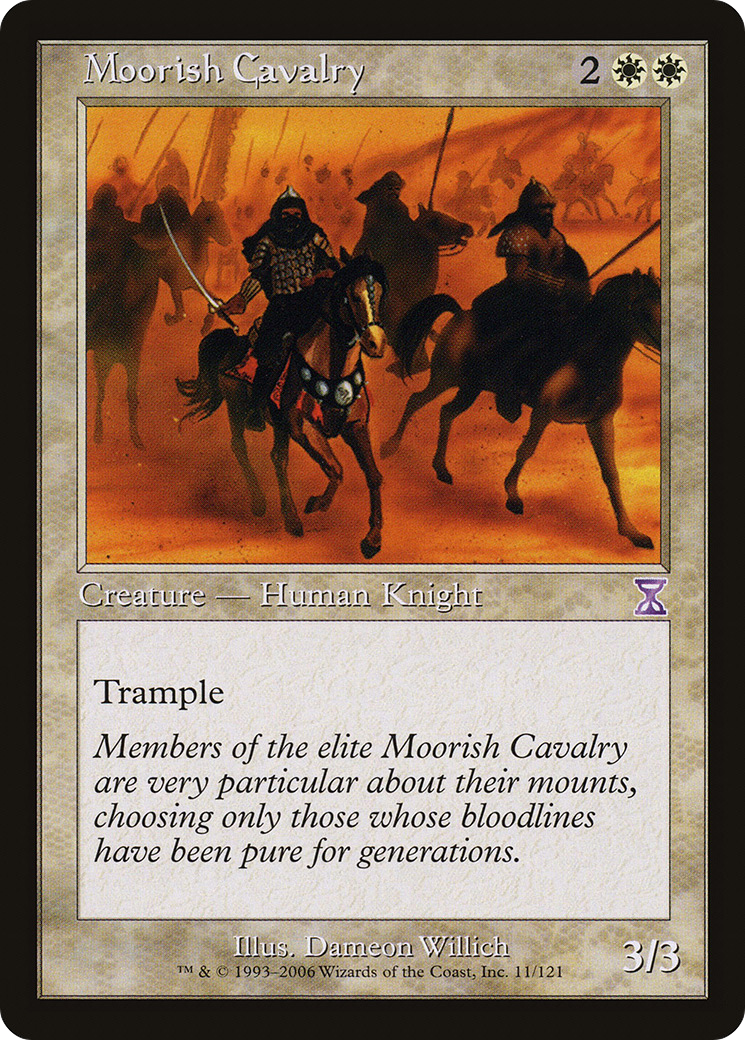 Moorish Cavalry (Retro) (011) - Time Spiral Timeshifted