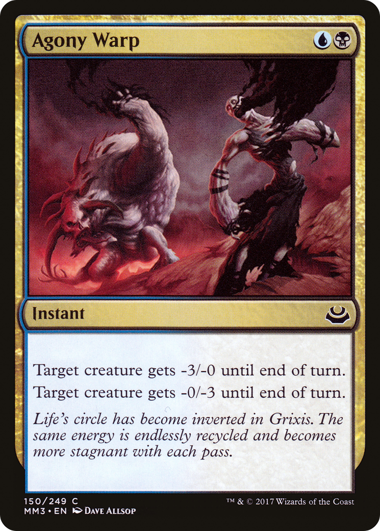 Agony Warp (150) Foil - Modern Masters 2017