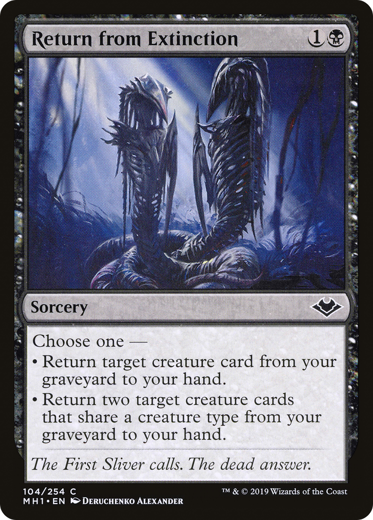 Return from Extinction (104) - Modern Horizons