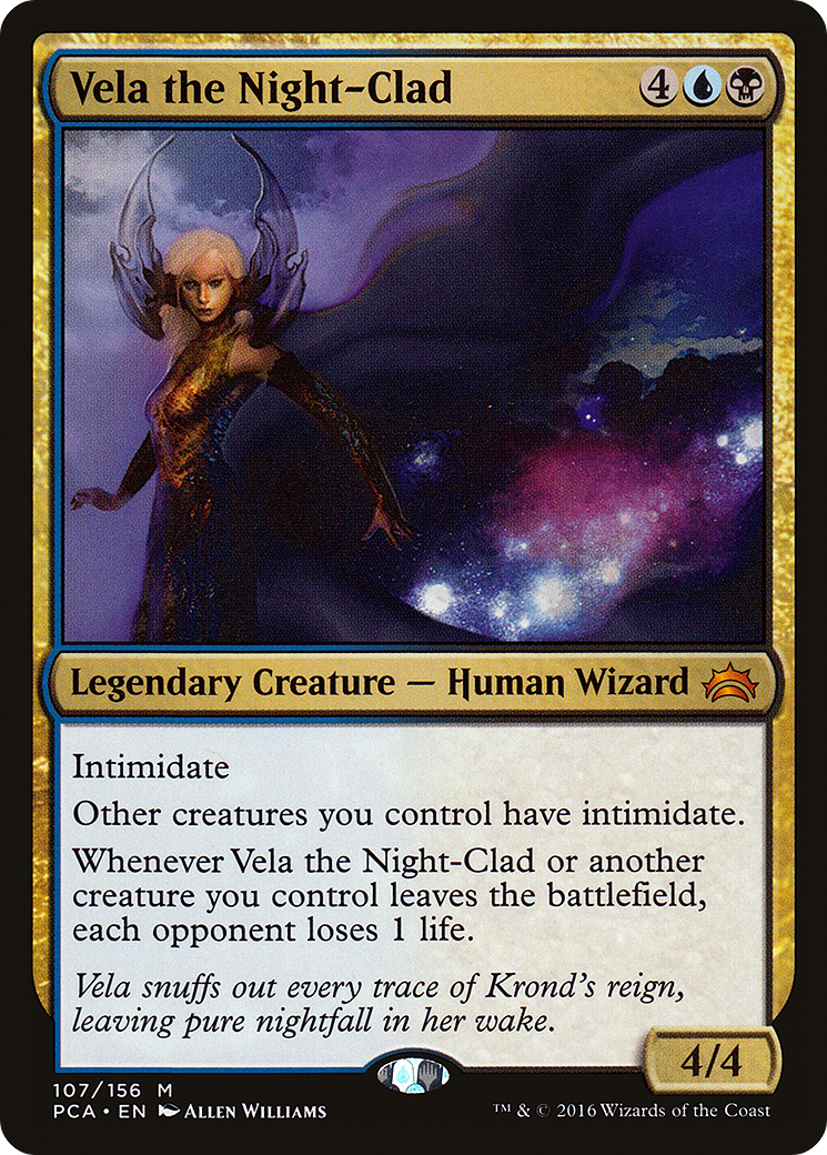 Vela the Night-Clad (107) - Planechase Anthology