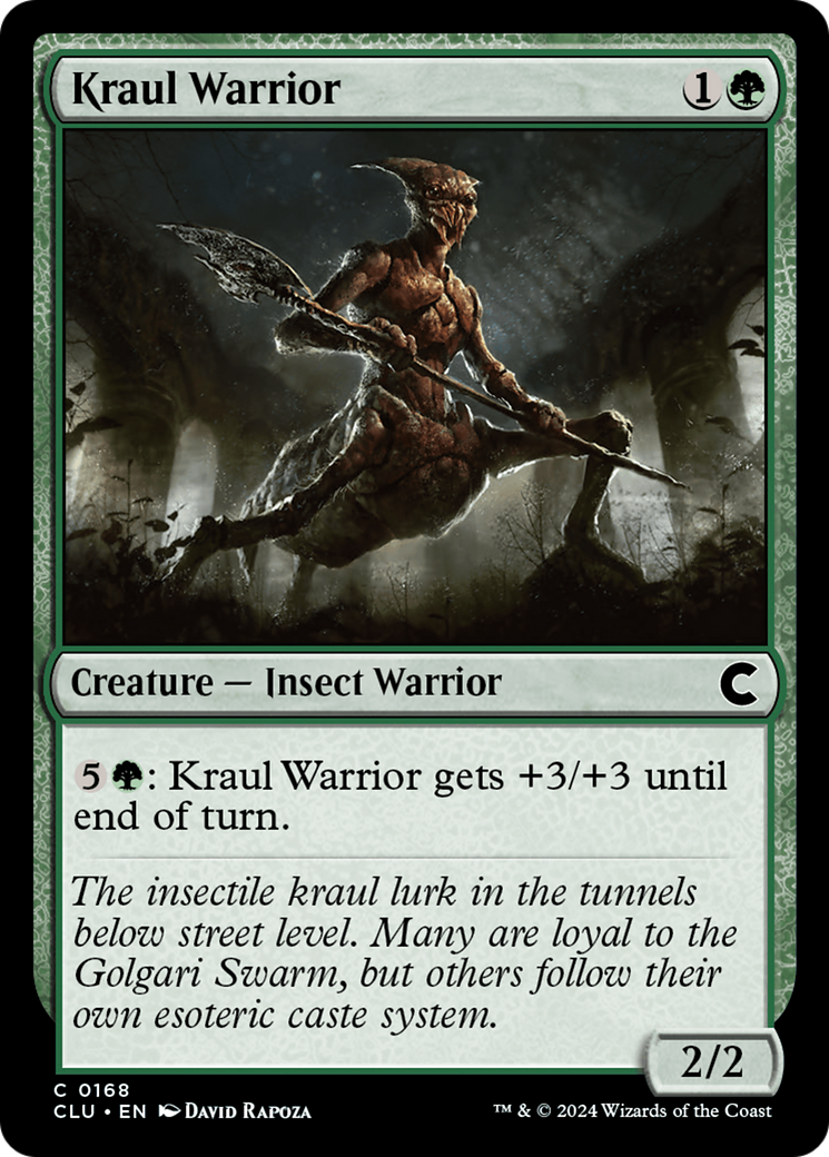Kraul Warrior (168) - Ravnica: Clue Edition
