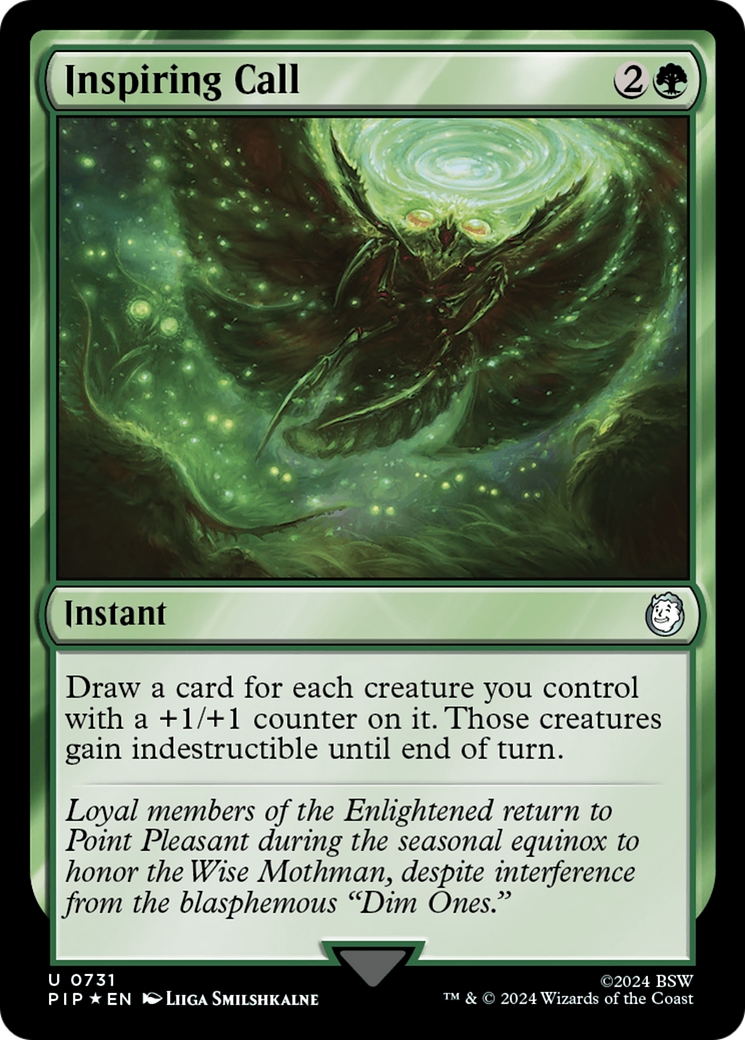 Inspiring Call (Surge Foil) (731) Foil - Fallout