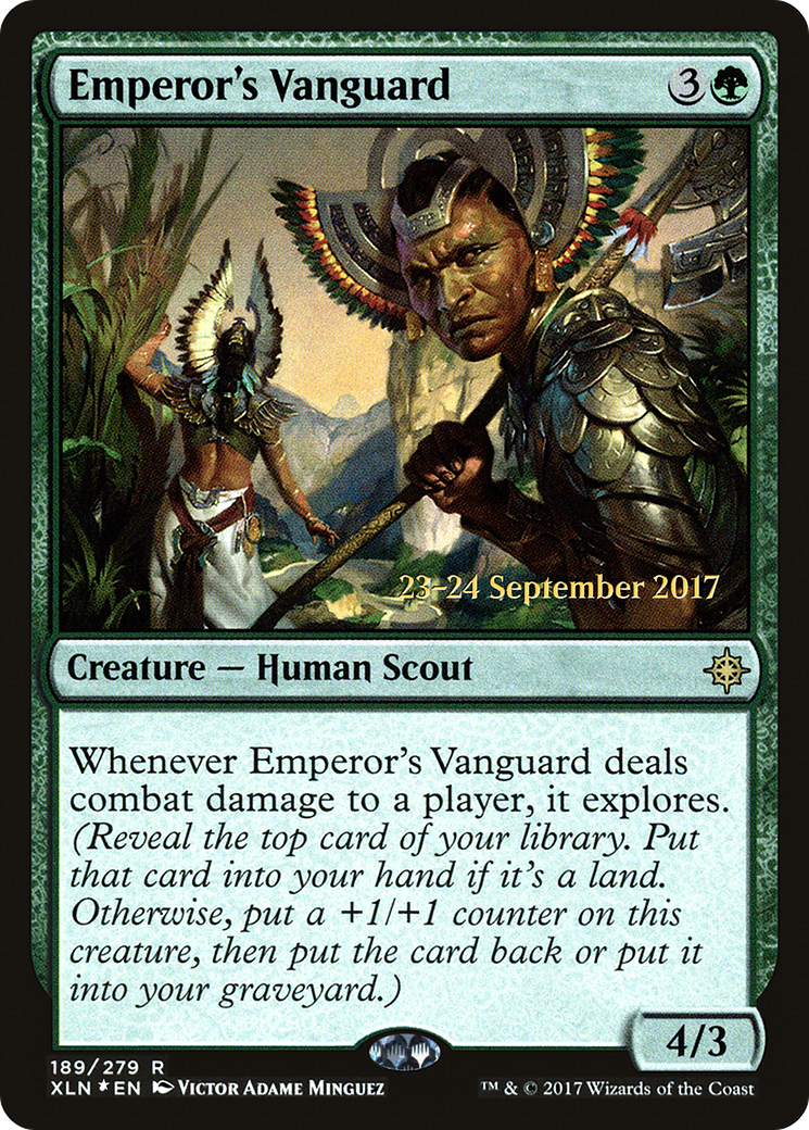 Emperor's Vanguard (189) Foil - Ixalan Promos