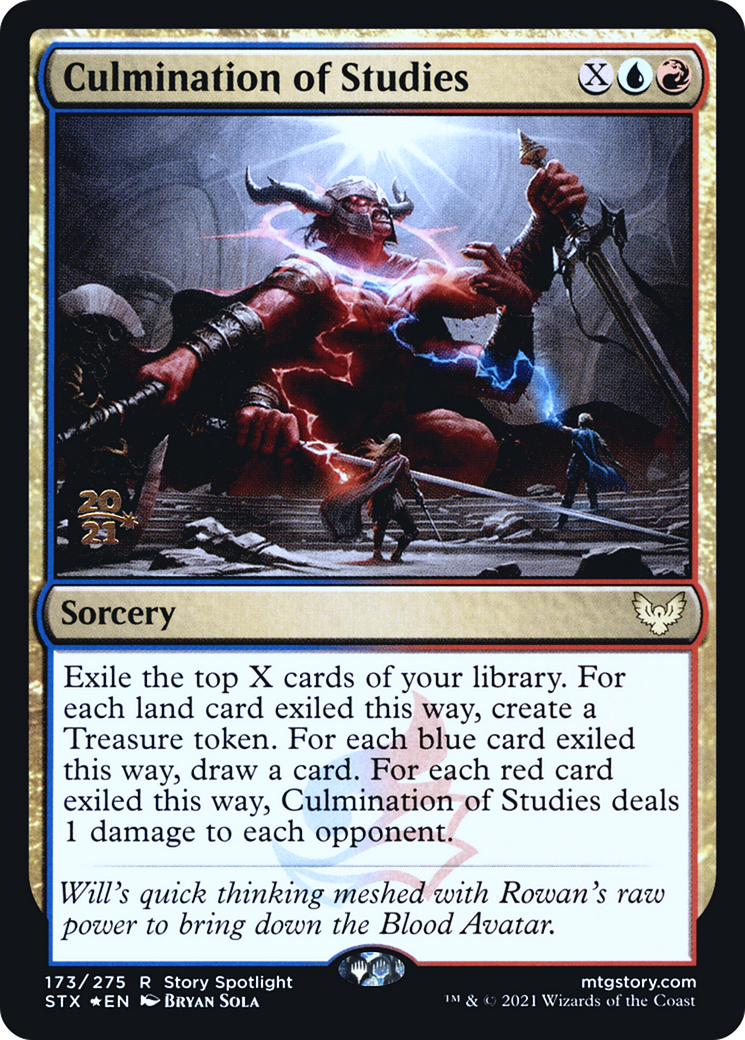 Culmination of Studies (173s) Foil - Strixhaven: School of Mages Promos