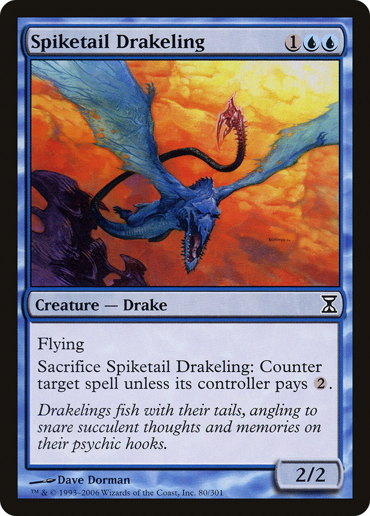 Spiketail Drakeling (080) Foil - Time Spiral