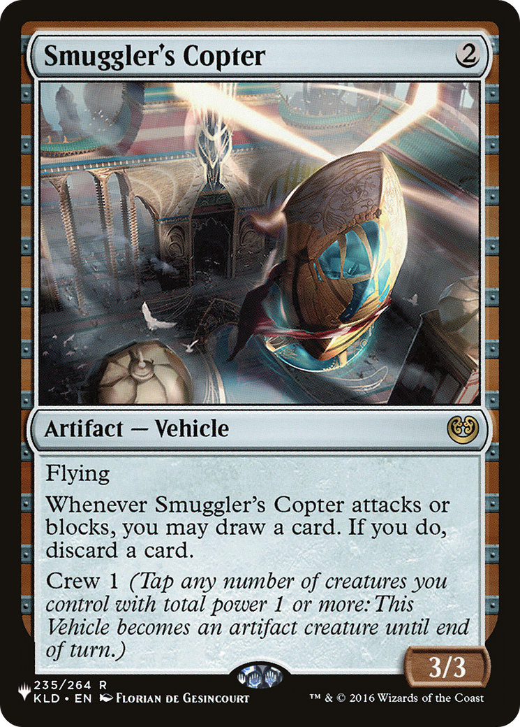Smuggler's Copter (KLD-235) - The List