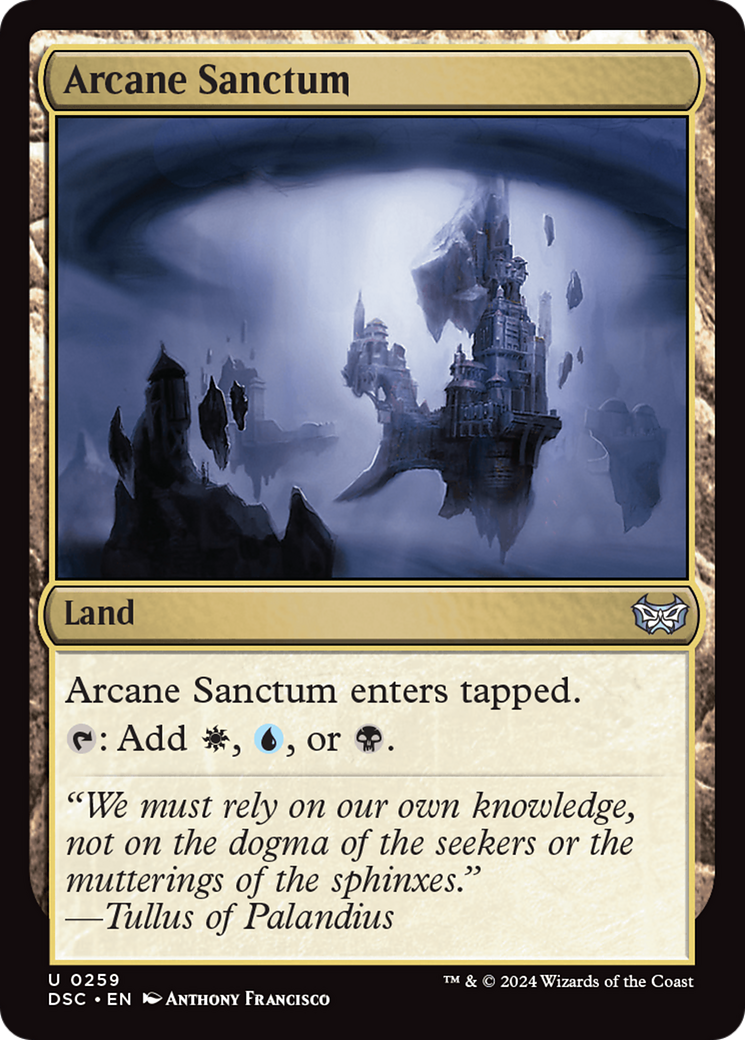 Arcane Sanctum (259) - Duskmourn: House of Horror Commander