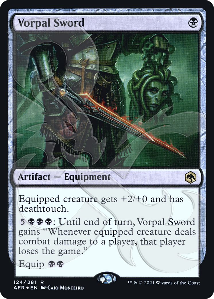 Vorpal Sword (124) Foil - Adventures in the Forgotten Realms Promos