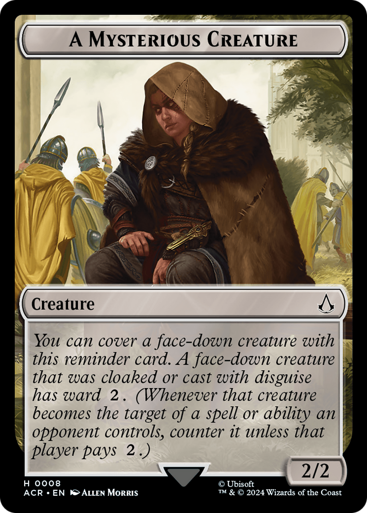 A Mysterious Creature (008) - Assassin's Creed Tokens