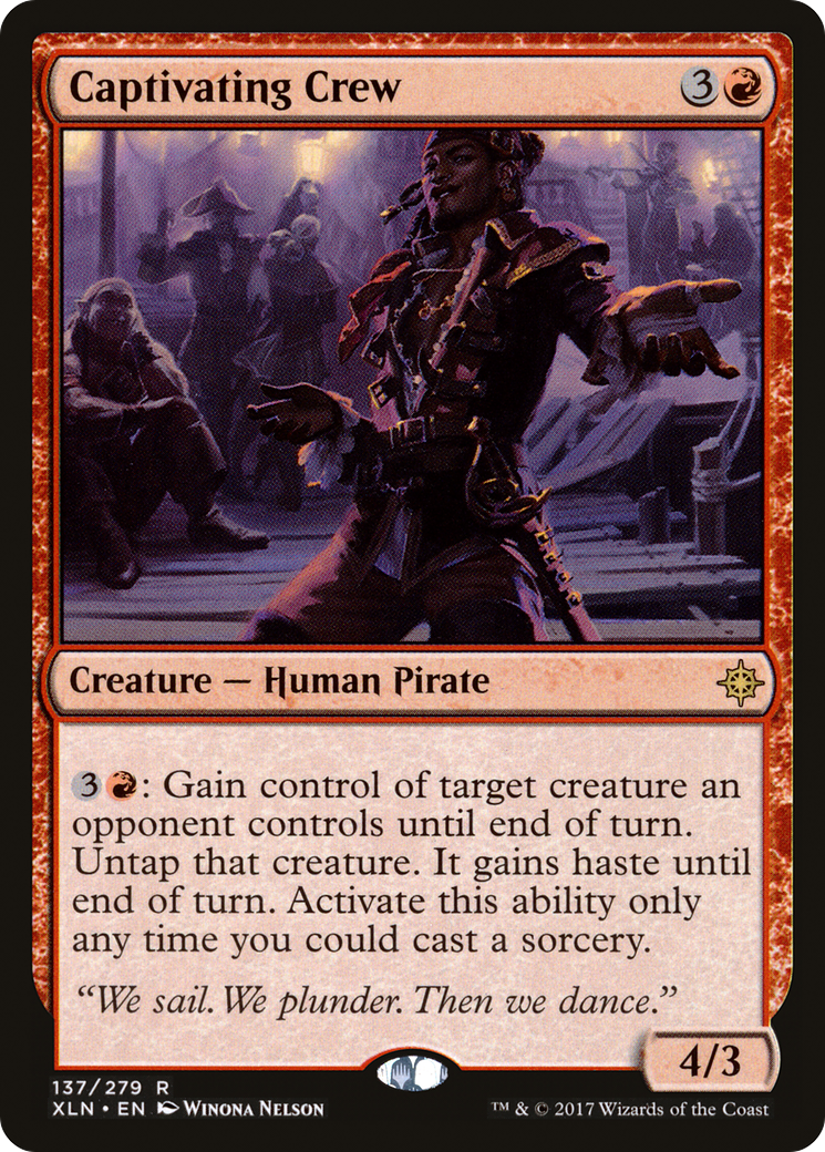 Captivating Crew (137) Foil - Ixalan