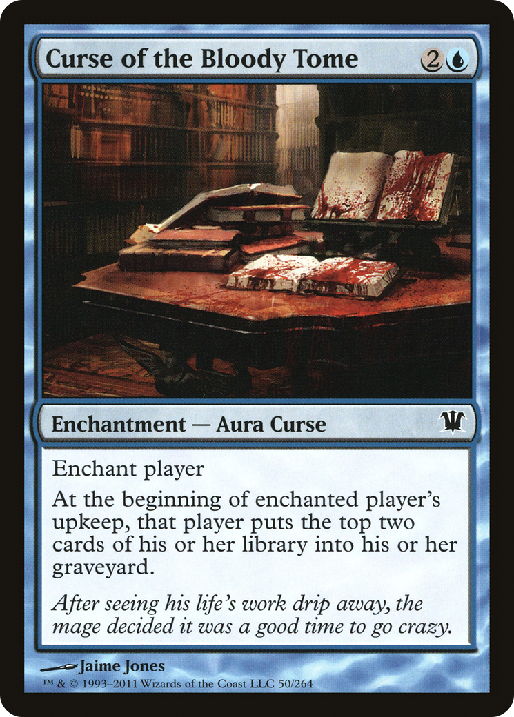 Curse of the Bloody Tome (050) Foil - Innistrad