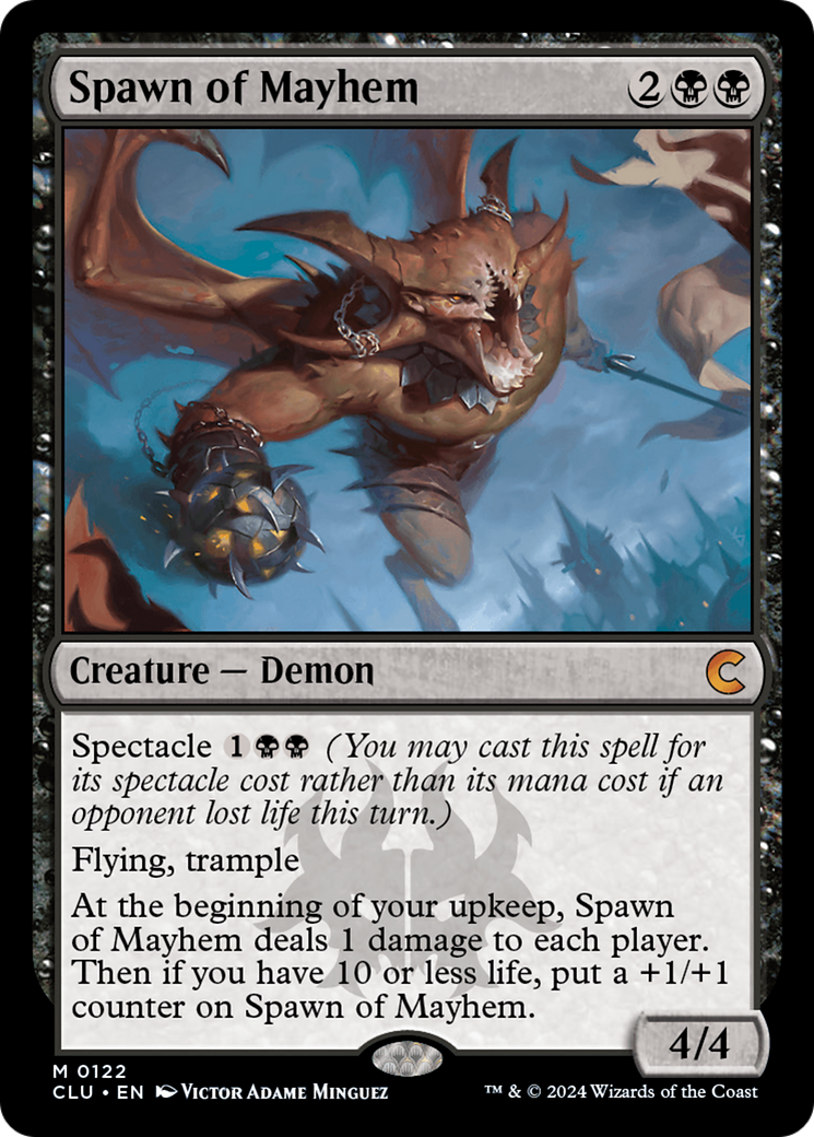 Spawn of Mayhem (122) - Ravnica: Clue Edition