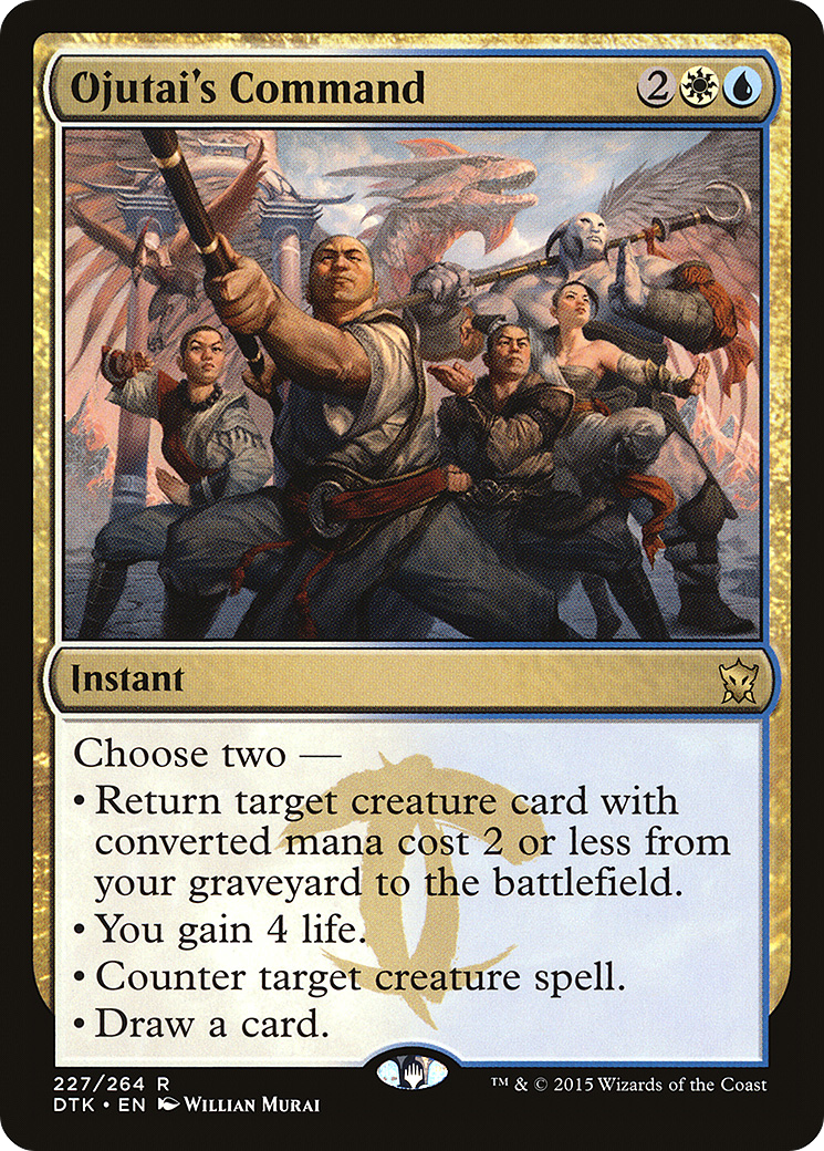 Ojutai's Command (227) - Dragons of Tarkir