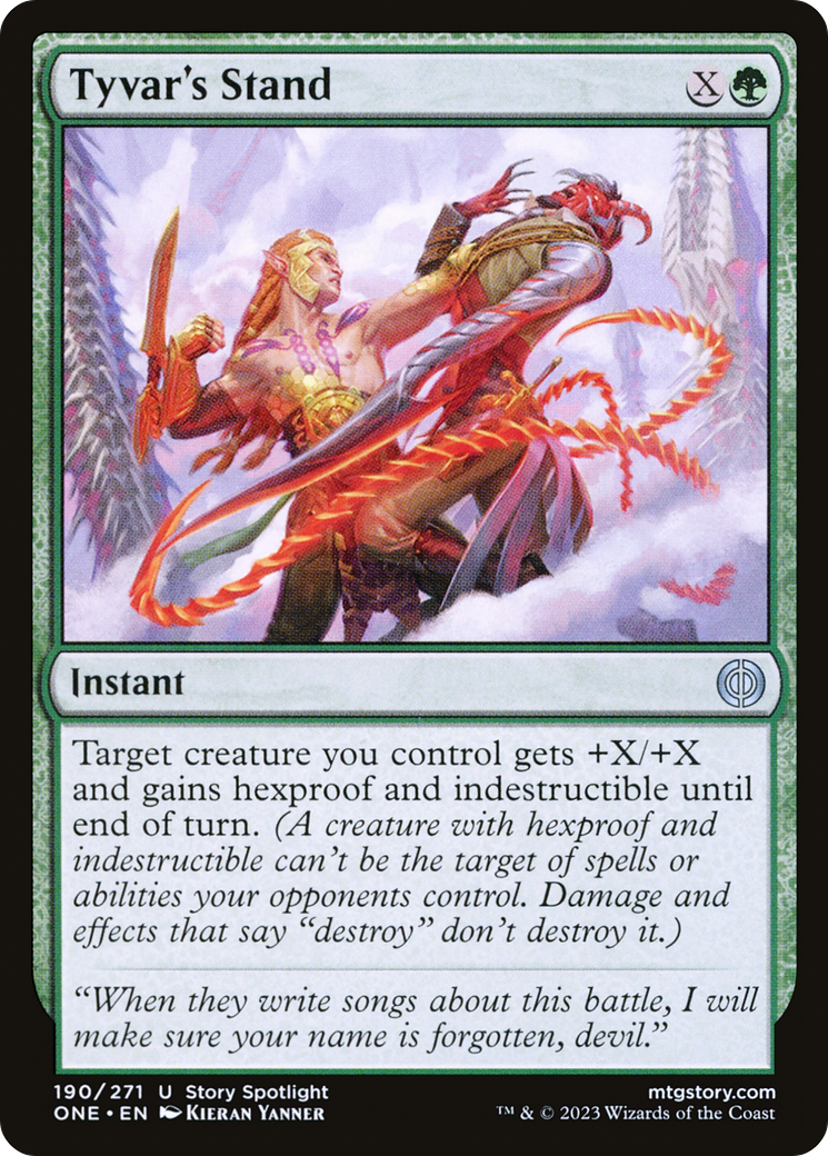 Tyvar's Stand (190) - Phyrexia: All Will Be One