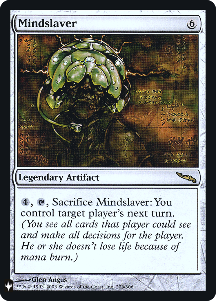 Mindslaver (MRD-206) Foil - The List