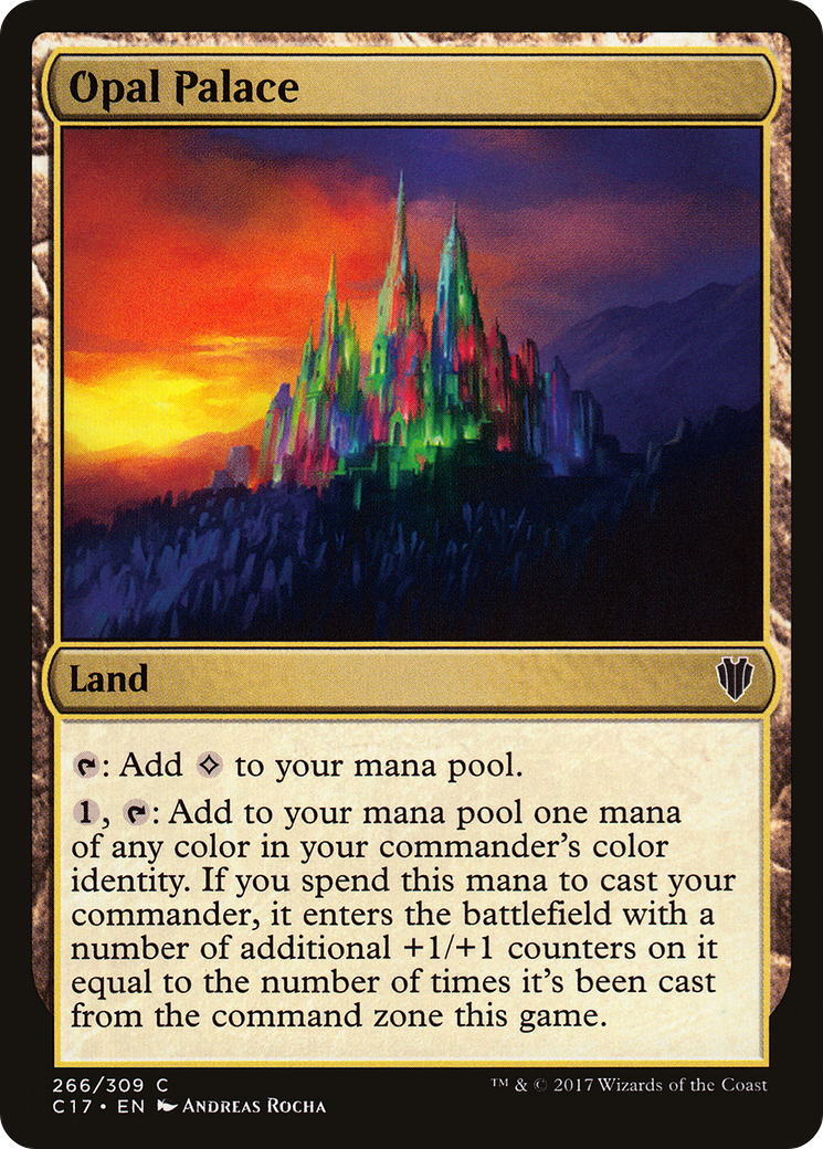 Opal Palace (266) - Commander 2017