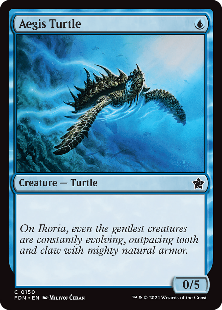 Aegis Turtle (150) Foil - Foundations