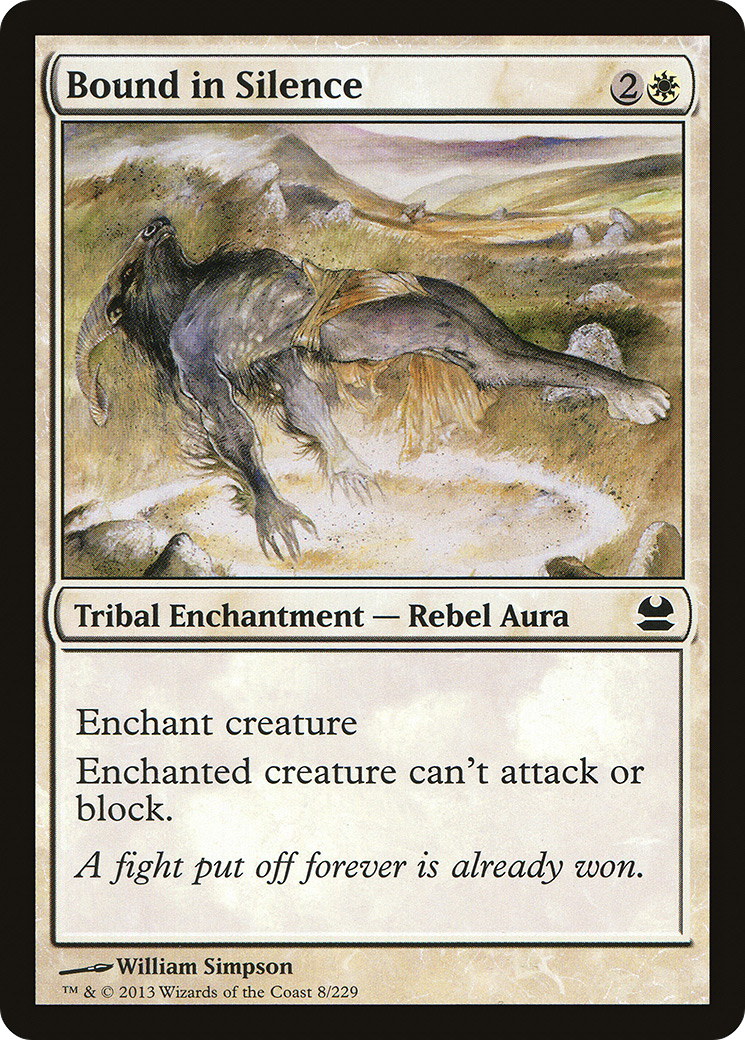 Bound in Silence (008) Foil - Modern Masters