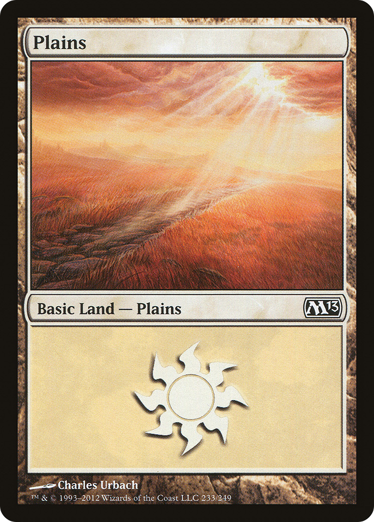 Plains (233) Foil - Magic 2013