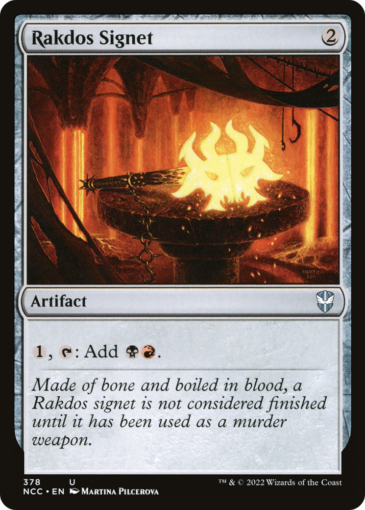 Rakdos Signet (378) - New Capenna Commander