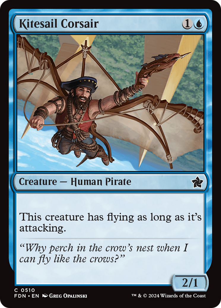 Kitesail Corsair (510) - Foundations