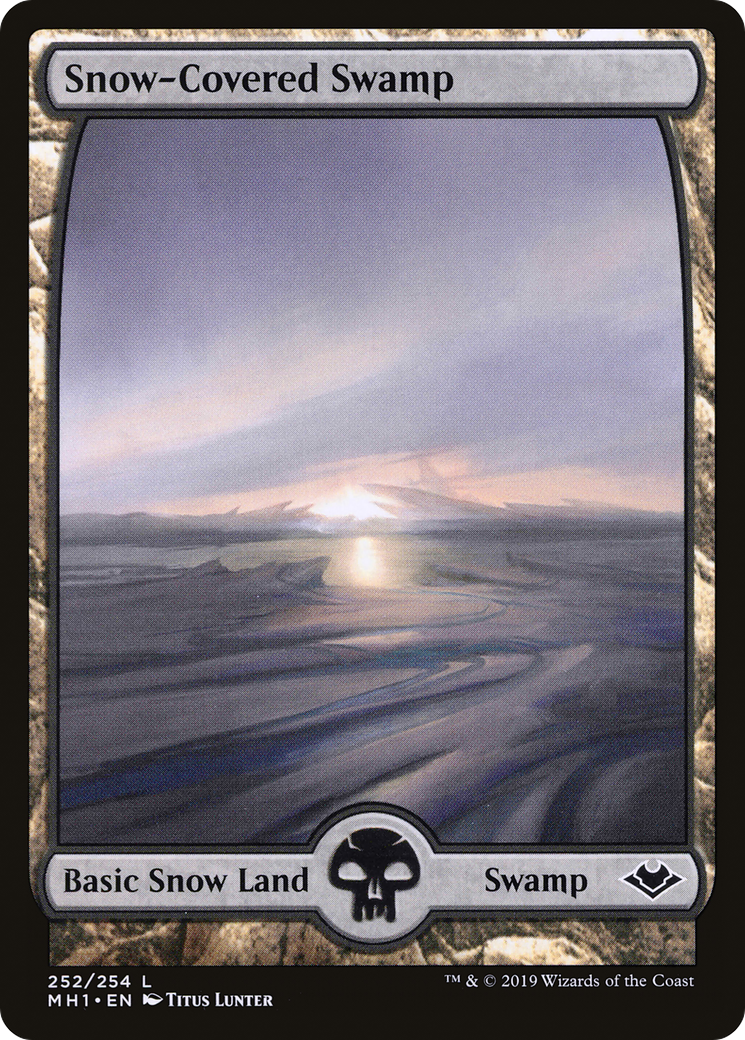 Snow-Covered Swamp (252) - Modern Horizons