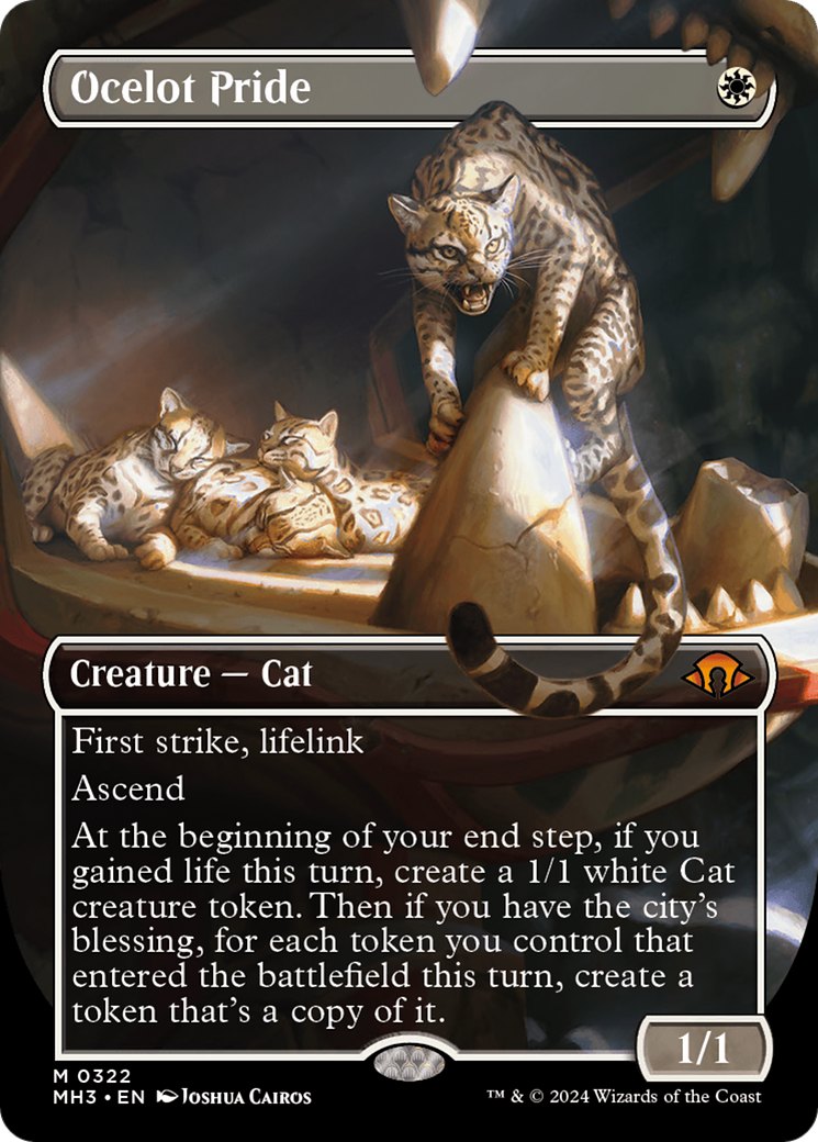 Ocelot Pride (Borderless) (322) - Modern Horizons 3