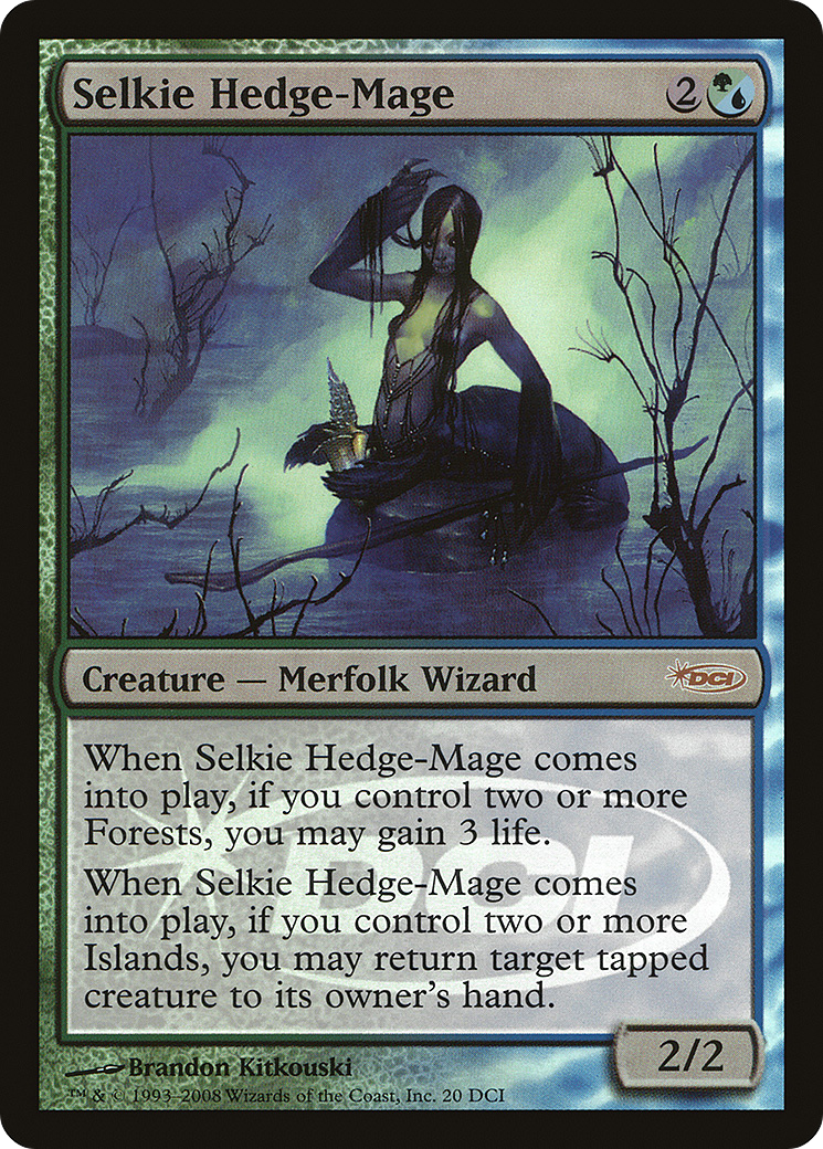 Selkie Hedge-Mage (020) Foil - DCI Promos