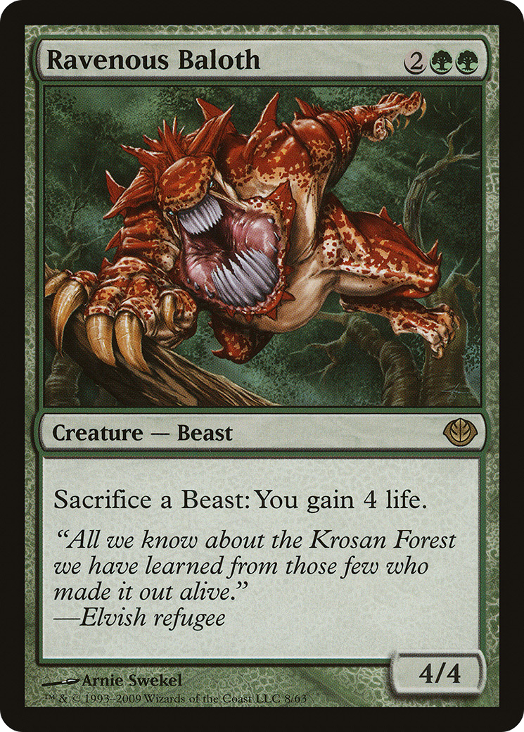 Ravenous Baloth (008) - Duel Decks: Garruk vs. Liliana