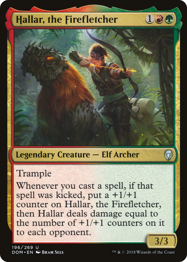Hallar, the Firefletcher (196) - Dominaria