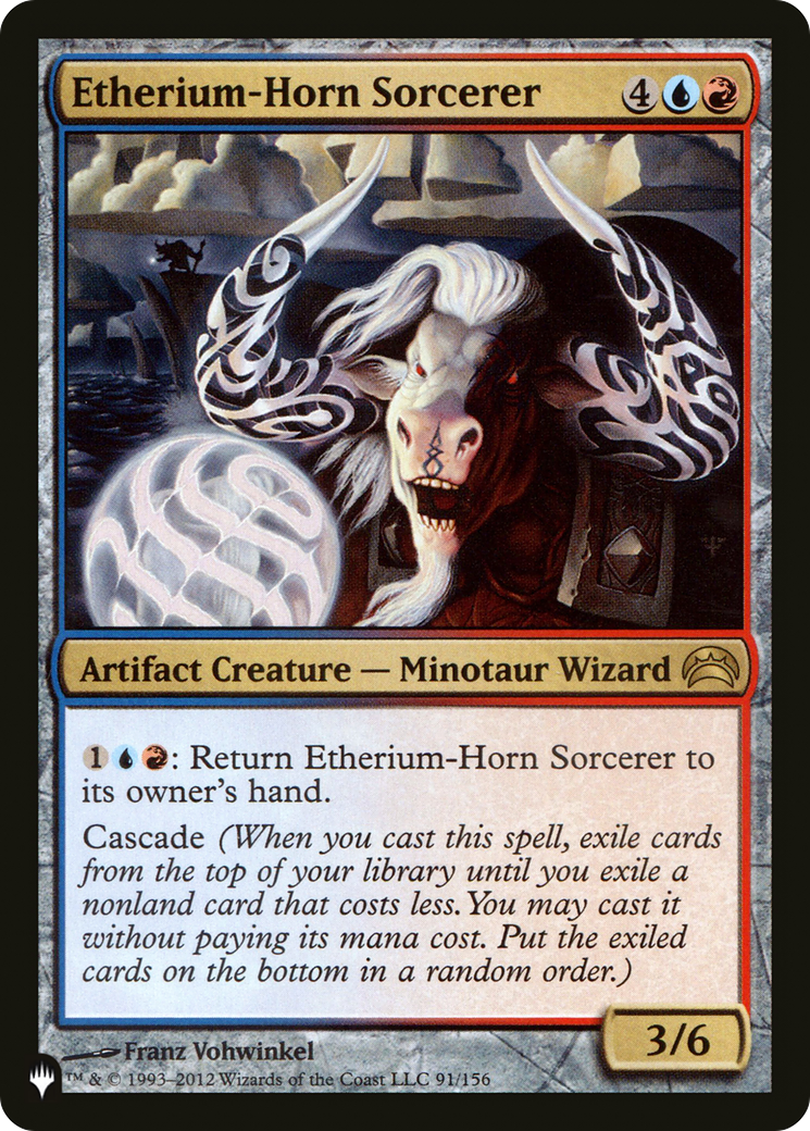 Etherium-Horn Sorcerer (PC2-91) - The List