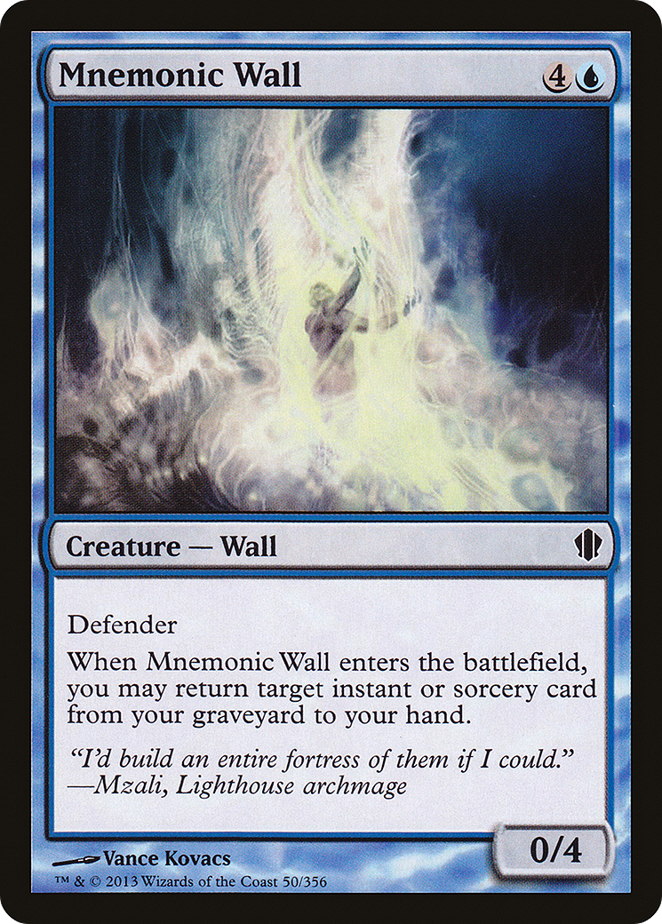 Mnemonic Wall (050) - Commander 2013