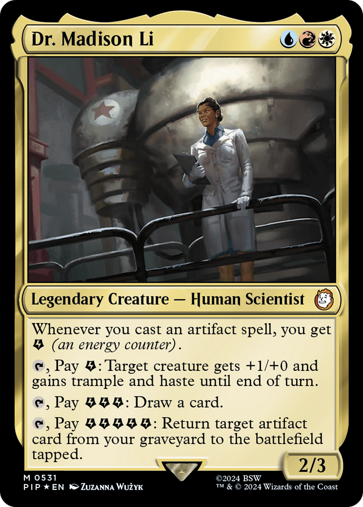 Dr. Madison Li (531) Surge Foil - Fallout